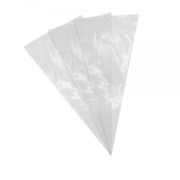 Medium Cellophane Sweet Cones Bag 200g Size - Fits 2 x 100g Pick & Mix Sweets